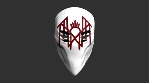 Vessels Mask Modelled In Zbrush Rsleeptoken