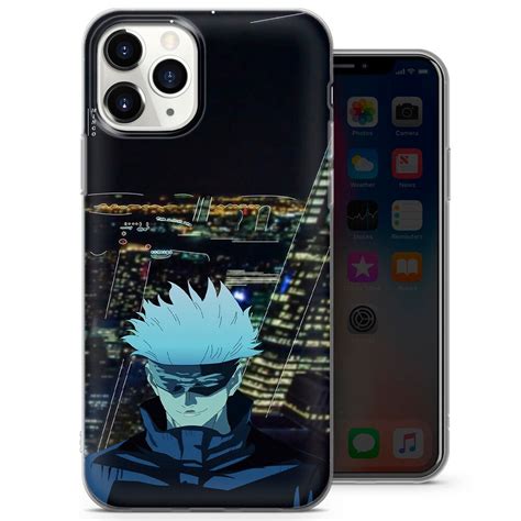 Satoru Gojo Phone Case Jujutsu Kaisen Cover For Iphone Xr Etsy