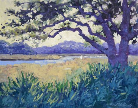 Pinkney Island Oak By David Williams Landscape Paintings Landscape