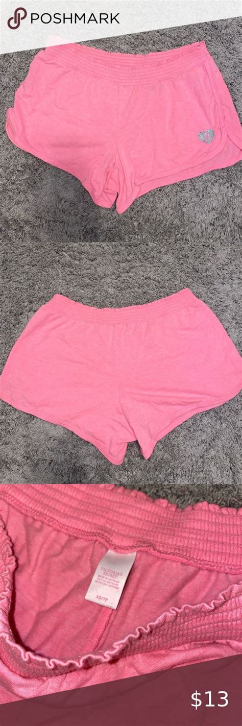 Victoria’s Secret Pinky Shorts Satin Shorts Velour Shorts Sexy Shorts