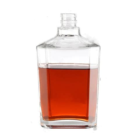 Unique Bottom Glass Xo Whiskey Bottle Custom 700ml 750ml Empty Wine Liquor Vodka Brandy Wine