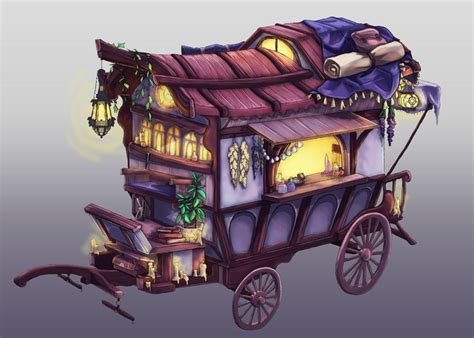 A Magical Wagon Laurance Lionhardts Depiction