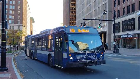 CT Transit 2011 NovaBUS LF60102 LFS A Articulated HEV 1102 On Route