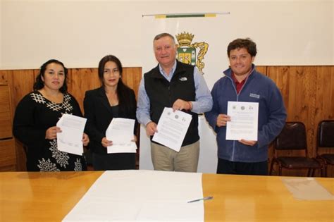 Ilustre Municipalidad De Panquehue Para Potenciar El Basquetbol Firma