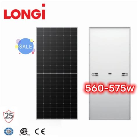 Longi Solar Panel Hi M06 Explorer Lr5 72hth 560 575watt Solar Energy