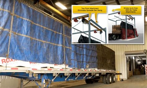 Roxul Has SafeRack Install A Safe Flatbed Overhead Tarping System