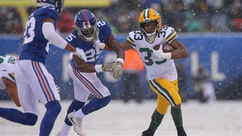 Report Packers Rb Aaron Jones Not Expected To Play Vs Giants Sports