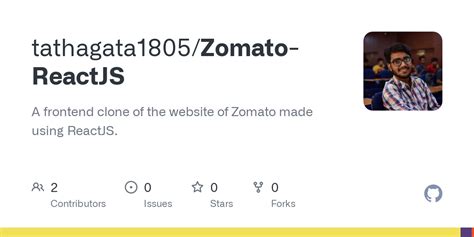 Github Tathagata Zomato Reactjs A Frontend Clone Of The Website