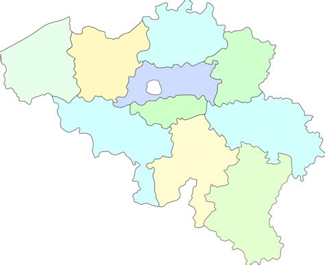 GEO 2 Belgium Provinces And Capitals Diagram Quizlet