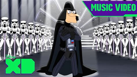 Phineas and Ferb Star Wars Episode | Every Music Video 🎶 | @disneyxd ...