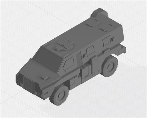 Bushmaster PMV (MRAP) - Wargaming3D