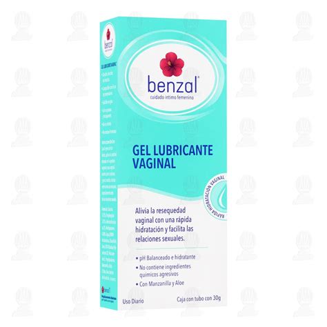 Gel Lubricante Vaginal Benzal Cuidado Íntimo Femenino 30 gr