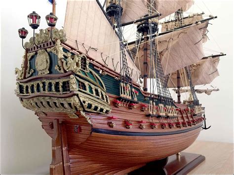 Large Ship Model Friesland Large Scale Wooden Ship Model