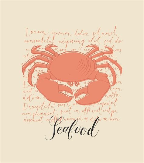 Premium Vector Cover Menu For Seafood Restaurant