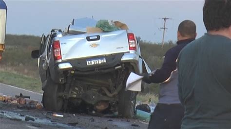 Violento Choque Frontal Provoc Dos Muertos En General Alvear Canal