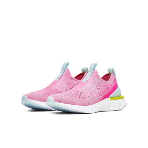 Gs Nike Epic Phantom React Flyknit Psychic Pink Cj0841 600 Kicks Crew