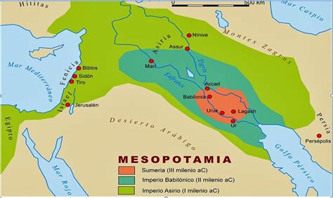 Mesopotamia Mapa