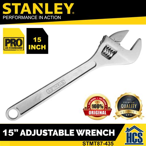 Stanley Adjustable Wrench 15 Inch 87 435 Lazada PH