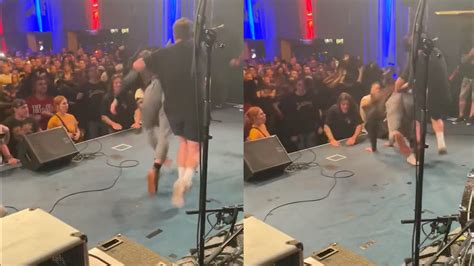 Watch DRAIN S Vocalist Gave One Stagediver A Wedgie