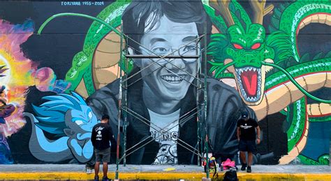 Dragon Ball Inaugurar N Mural De Anime En Homenaje A Akira Toriyama En