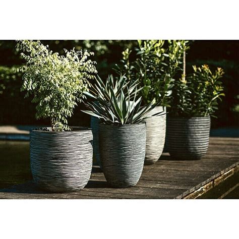 Capi Europe Nature Plantenpot Rib Nl Collectie Buitenmaat X H