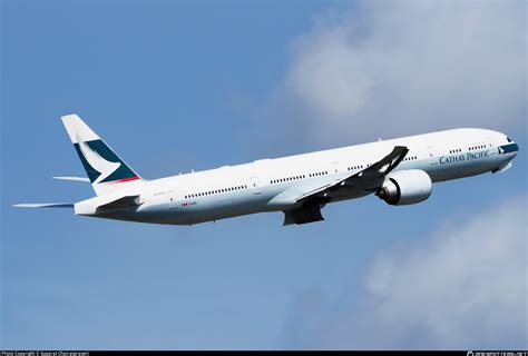 B KQU Cathay Pacific Boeing 777 367ER Photo By Suparat Chairatprasert