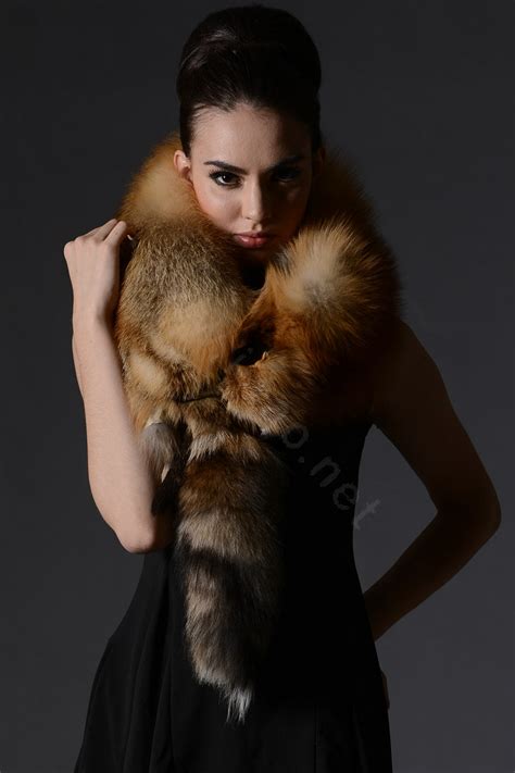 Buy Wholesale Fox Fur Scarf Fashion Women Whole Fox Fur Shawl Winter