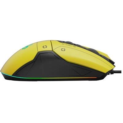 Bloody W70 Max (Punk Yellow) RGB Gaming Mouse - Pakistan