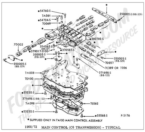 Ford C6 Transmission Exploded Diagram