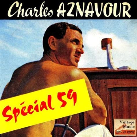 Vintage French Song Nº 61 EPs Collectors Spécial 59 Charles