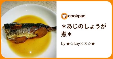 ＊あじのしょうが煮＊ By ★kay×3★ 【クックパッド】 簡単おいしいみんなのレシピが394万品