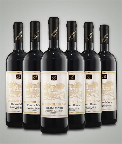 Domeniile Blaga Vin Rosu Cabernet Sauvignon Merlot Sec 2015