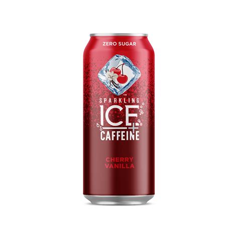 Sparkling Ice Naturally Flavored Sparkling Water Caffeine Cherry Va Oasis Snacks