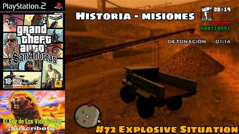 GTA San Andreas Historia Misiones 72 Explosive Situation YouTube