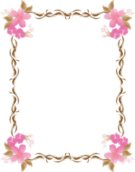 Details Flower Border Background Design Abzlocal Mx