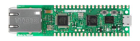 W S Evb Pico Board With Rp Microcontroller And Ethernet