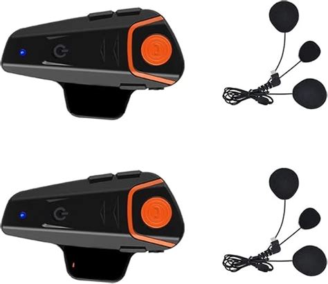 Bluetooth Kopfh Rer Bt S Pro Motorradhelm Intercom Motorrad Wireless