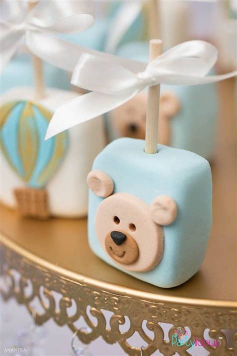 Teddy Bear Hot Air Balloon Birthday Party Kara S Party Ideas Artofit