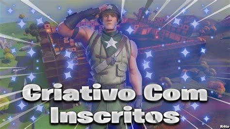 Fortnite Ao Vivo Scrim Criativo Inscritos Rumo K Youtube