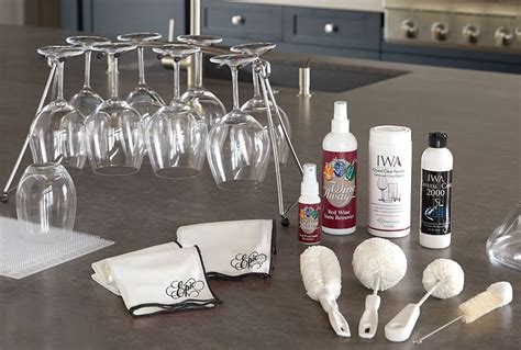 Glassware Cleaning Soaps And Brushes Iwa Wine Accessories