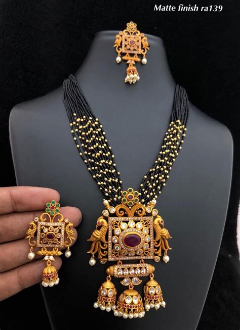 Temple Jewellery Available At Ankh Jewels For Booking Dm On