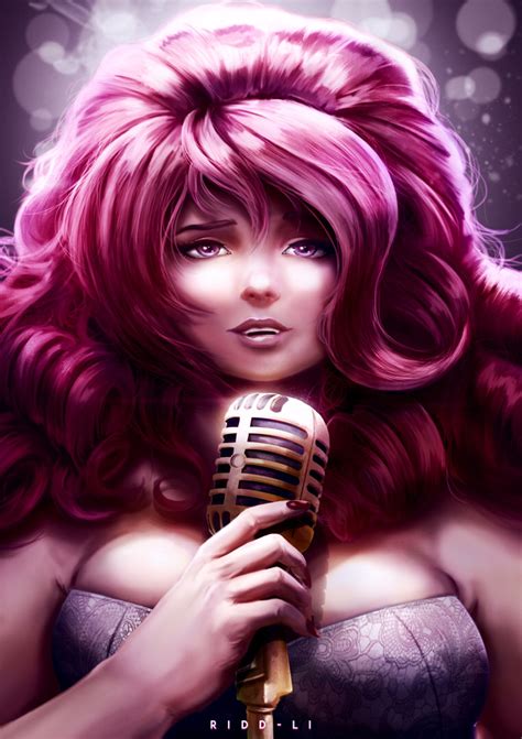 Rose Quartz By Ridd Li On Deviantart Steven Universe Rose Quartz