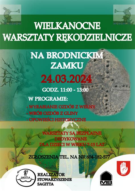 Warsztaty Wielkanocne 2024 ZAMEK BRODNICA Muzeum W Brodnicy