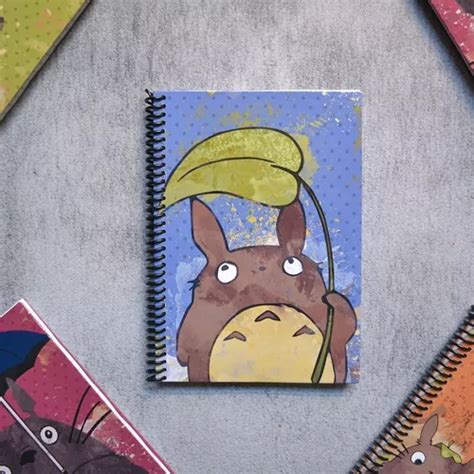 Cuaderno Liso A Tapa Dura Totoro Hoja Gastovic Anime