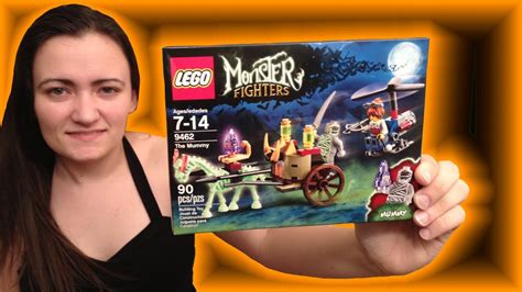 LEGO Monster Fighters 9462 The Mummy Review BrickQueen YouTube