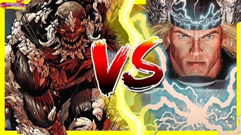 Doomsday Vs Thor Duelo Mortal Youtube