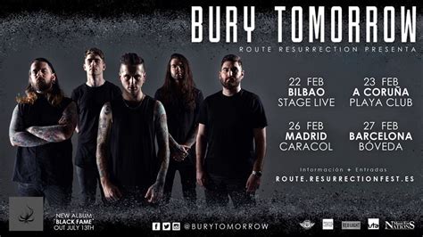 Bury Tomorrow Protagonistas De Un Nuevo Route Resurrection The Metal