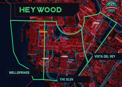 Cyberpunk Heywood Map Gamepressure