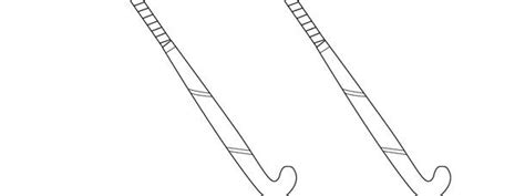 How To Draw A Field Hockey Stick Skeletonartdrawingeasyhand