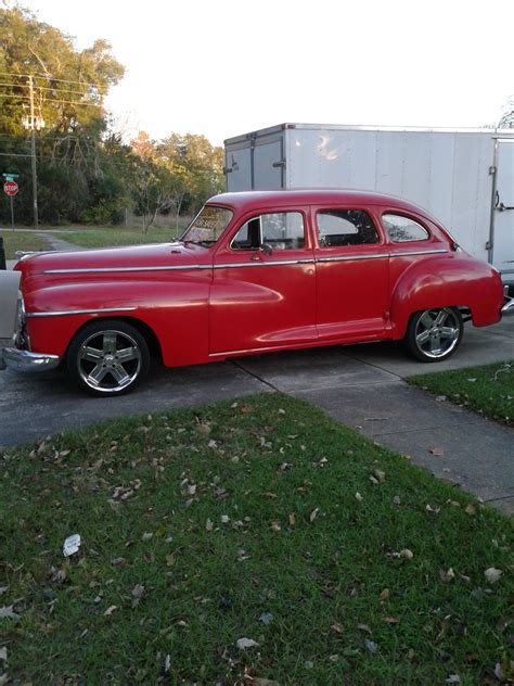 1948 Dodge D 24 Sedan Coach Suicide Doors 350 Chevrolet V8 Motor Trans